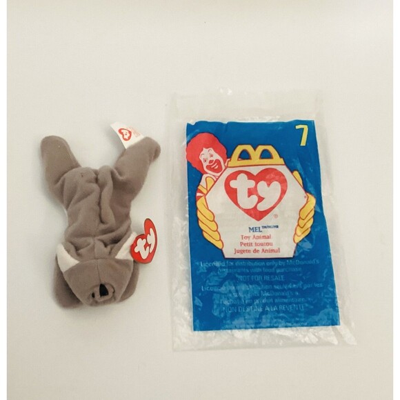 TY BEANIE BABIES LOT 5 Assorted McDonald House, Inter Bear,  Teenie Beanie Mel - Picture 13 of 13